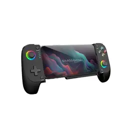 Mars Gaming MGPX Bluetooth Gamepad 2in1 mit RGB Neon und Turbo-Funktion, kompatibel mit PC, Android, iOS und Konsolen, Schwarz
