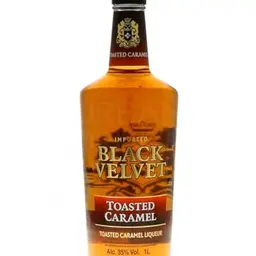 Black Velvet Toasted Caramel Liqueur Whisky, 1 l