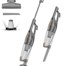 Redkey P5 400W Stielstaubsauger mit Kabel - 2-in-1, 4M Kabellänge, 1200ml, für Hartböden und Tierhaare, Schwarz