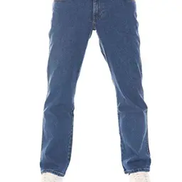 Wrangler Herren Jeans Regular Fit Texas Stretch Blau, Größe 32W / 34L