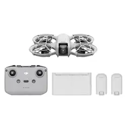 DJI Neo Fly More Combo - Minidrohne mit 4K Kamera, selbstfliegend, Handstart, QuickShots, inklusive RC-N3 und 3 Akkus