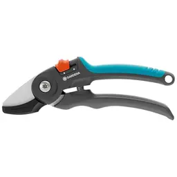 Gardena PremiumCut Gartenschere, Amboss-Schnitt, 20 mm Schnittdurchmesser, ergonomische Griffe, in Deutschland gefertigt