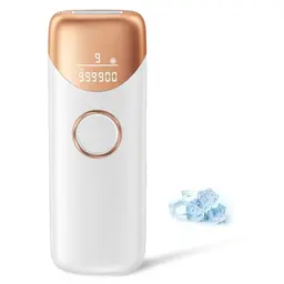 IPL Haarentfernung Gerät mit Kühlfunktion - Schmerzfrei für Frauen und Männer, 999.900 Lichtimpulse, 9 Energiestufen