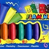 Flamingo Plastelina 10 Farben