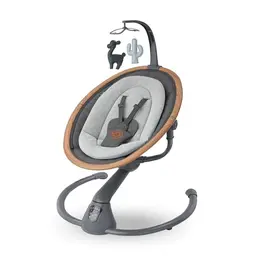 Maxi-Cosi Cassia Elektrische Babywippe, 0–6 Monate, 12 Melodien, 360° Sitzdrehung, Automatische Bewegungserkennung