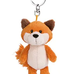 NICI Fuchs Fridalie Schlüsselanhänger 10cm orange - Kuscheltier mit Schlüsselring