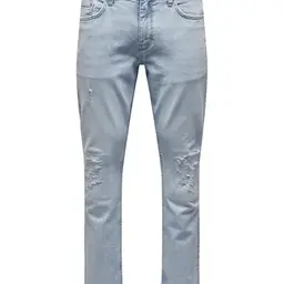 ONLY & SONS Herren Jeans, Light Blue Denim, Größe 28W / 32L