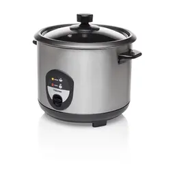 Tristar Reiskocher 1,5 Liter für 10 Personen mit Warmhaltefunktion, 500W, Edelstahl, RK-6127