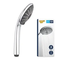 GROHE Vitalio Joy 110 Handbrause, rund, chrom, 3 Strahlarten, wassersparend