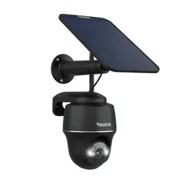 Reolink 5MP Solar Überwachungskamera, WLAN Kamera für Außen, 355° Schwenkbar, Farbnachtsicht, mit Solarpanel