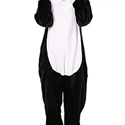 TOHYOZIJ Unisex Tier-Overall für Erwachsene, Plüschkostüm, Halloween, Karneval, Heimwäsche, Großer Panda, Groß