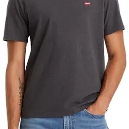 Levi's Herren Original Housemark T-Shirt, Dunkelgrau, XXL