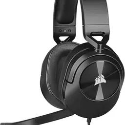 Corsair HS55 Surround Gaming-Headset, Dolby Audio 7.1, Omnidirektionales Mikrofon, Multi-Plattform, Schwarz