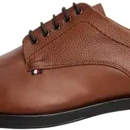Tommy Hilfiger Herren Derby Schuhe, Braun (Winter Cognac), Größe 45