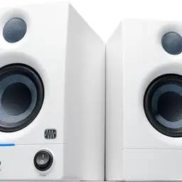PreSonus Eris 3.5BT Gen 2 - 3,5" Bluetooth Aktivlautsprecher in Weiß, ideal für Multimedia und Gaming
