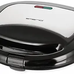 Emerio Doppel Sandwich Maker, BPA-frei, schnell aufheizend, leicht zu reinigen, schwarz