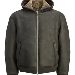 JACK & JONES Herren Bomberjacke in Schwarz