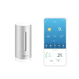 Netatmo Zusatzmodul für Wetterstation, silber