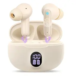 Kabellose Bluetooth In-Ear Kopfhörer mit LED-Anzeige und IPX7 Wasserdichtigkeit