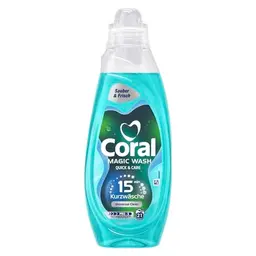 Coral Magic Wash Quick & Care Universal Waschmittel für 15 Minuten Kurzwäsche