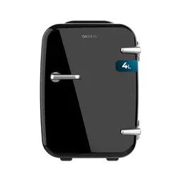 Cecotec Mini-Kühlschrank Bolero MiniCooling 4L Havanna Black, Kühl- und Heizfunktion, 12V-220V, ideal für Auto und Wohnwagen