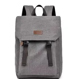 JSNOM Herren Rucksack für Laptops bis 15,6 Zoll - Wasserdicht, ideal für Arbeit und Studium (Dunkelgrau)