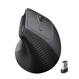 UGREEN Kabellose Ergonomische Vertikale Maus für Windows/Mac OS, 4 DPI-Stufen, 6 Tasten