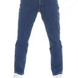 Lee Brooklyn Straight Herren Jeans - Dunkel Stonewash 48W/34L