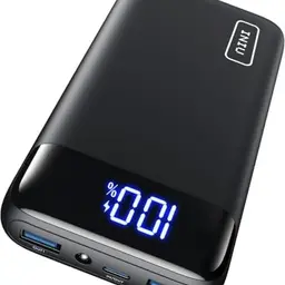 INIU Power Bank 20000mAh, 22,5W, Klein und Stark, USB C, PD 3.0, QC 4.0, LED-Display, Kompatibel mit iPhone, Samsung, iPad, Huawei