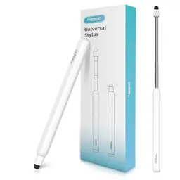Metapen X1 Tablet Stift, Universal Touchscreen Stift für Tablets und Smartphones - Stylus für Berufstätige, Lehrer und Kinder (Weiß)