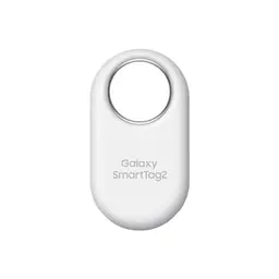 Samsung Galaxy SmartTag2 Bluetooth-Tracker, wasserdicht, mit bis zu 500 Tagen Laufzeit, Weiß