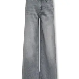 ONLY Carmakoma Mädchen Wide Leg Jeans, Medium Grey Denim, Größe 152 EU