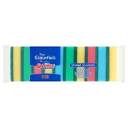 Spontex Schwamm-Topfreiniger, 10 Stück