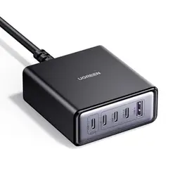 UGREEN USB C Ladegerät 65W 5-Port Ladegerät für iPhone, Galaxy, Pixel, iPads und MacBook Air