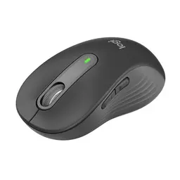 Logitech Signature M650 L Kabellose Maus – Für große Hände, Leise Klicks, Anpassbare Tasten, Bluetooth, Mehrgeräte-Kompatibel – Grau