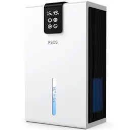 Luftentfeuchter 2800ML - Leiser Entfeuchter mit automatischer Abschaltung und 7 Farben für Keller und Badezimmer