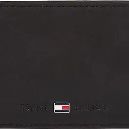 Tommy Hilfiger Johnson Mini Coin Pocket Geldbörse Herren, Schwarz