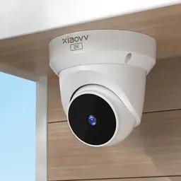 XIAOVV Heimüberwachungskamera mit 3MP, Zwei-Wege-Audio, Mensch-/Fahrzeugerkennung und 2K Ultra HD