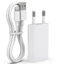 MFi-zertifiziertes 5V/1A iPhone Ladegerät mit 2M USB A auf Lightning Kabel für iPhone 14/13/12/11/XR/8
