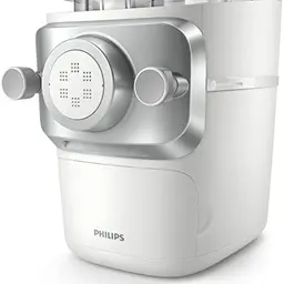 Philips Nudelmaschine Serie 7000 - Vollautomatisch mit 6 Formscheiben, Weiß (HR2660/00)