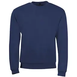 IMPRESSION Herren T-Shirt – Baumwoll Hoodie/Pullover, verschiedene Größen (S-3XL) & Farben, marine, S