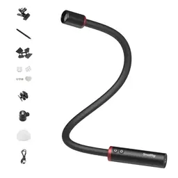 SMALLRIG RM03 LED Licht für Makrofotografie, einstellbarer Abstrahlwinkel, 5 Farben, wasserdicht, inkl. Zubehör – 5480