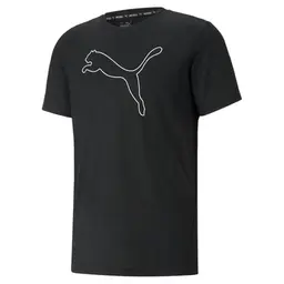 Puma Performance Cat T-Shirt für Herren, Schwarz