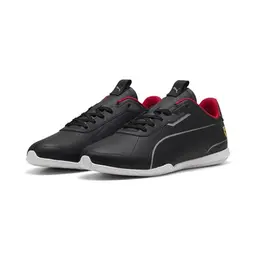 PUMA Erwachsene Scuderia Ferrari Neo Cat 3.0 Sneakers 42, Schwarz & Silber