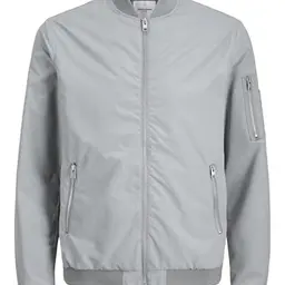 JACK & JONES Herren Bomber JJERUSH Noos, Ultimate Grey, M