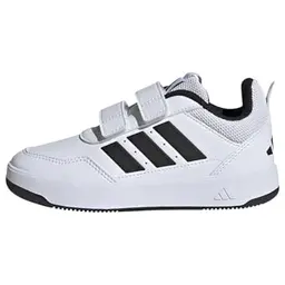 adidas Kinder Tensaur Sport 3.0 Klettschuhe, weiß/schwarz, 30 EU