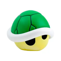 Super Mario Bros Green Shell Light mit Sound – Batteriebetrieben, offizielle Nintendo-Ware, Mehrfarbig, 1 Stück
