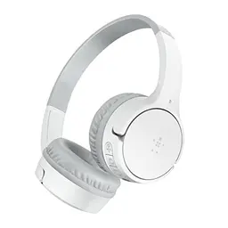 Belkin SoundForm Mini Kinder-On-Ear-Kopfhörer mit Mikrofon für Schule und Reisen - Weiß