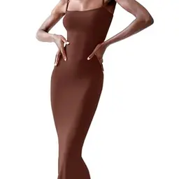 MAVIS LAVEN Frauen Sommerkleid, figurbetontes ärmelloses Cocktail-Kleid