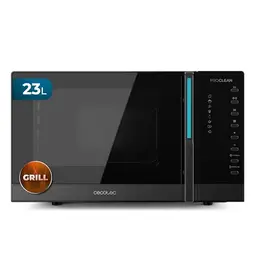 Cecotec Proclean 5130 Mikrowelle mit Grill, 23 l, 800 W, 5 Leistungsstufen, Auftaufunktion, Timer, Drehteller 285 mm